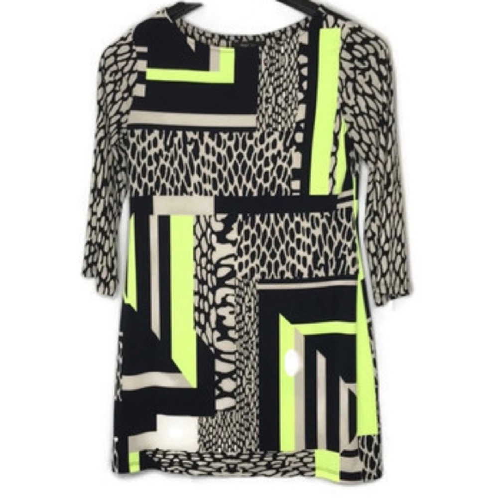 Style & Co stretchy dress bright small